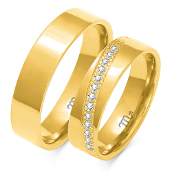 Eksklusive Vielsesringe Simply Love A145