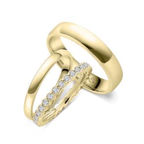 Eksklusive Vielsesringe Elegance A15S1