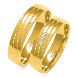 Eksklusive Vielsesringe Simply Love A154