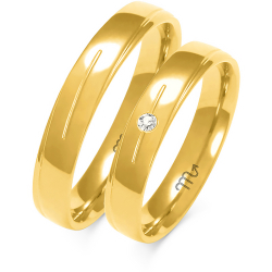 Eksklusive Vielsesringe Simply Love A155