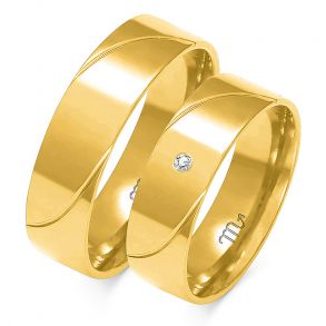 Eksklusive Vielsesringe Simply Love A157