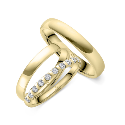 Eksklusive Vielsesringe Elegance A16S1