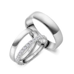 Eksklusive Vielsesringe Elegance A21S1