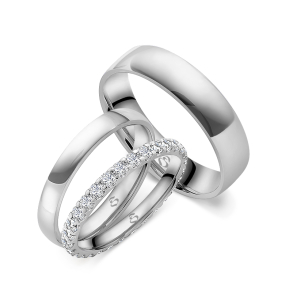 Eksklusive Vielsesringe Elegance A21S1