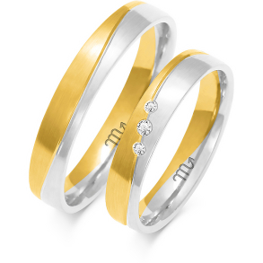 Eksklusive Vielsesringe Simply Love A217-3