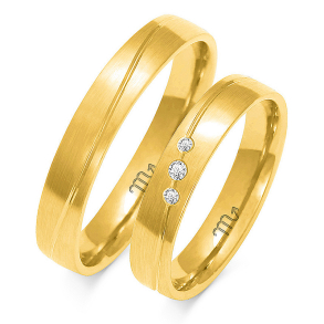 Eksklusive Vielsesringe Simply Love A217