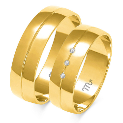 Eksklusive Vielsesringe Simply Love A219