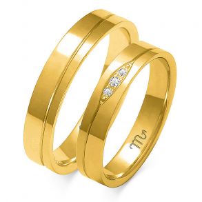 Eksklusive Vielsesringe Simply Love A221