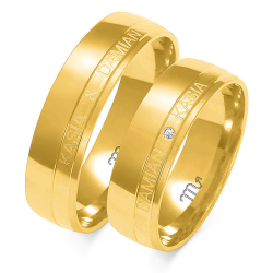 Eksklusive Vielsesringe Simply Love A222