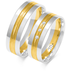 Eksklusive Vielsesringe Simply Love A224-3