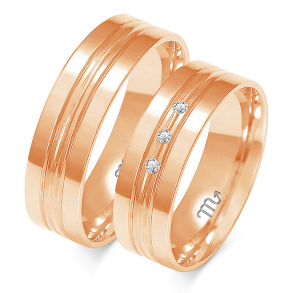 Eksklusive Vielsesringe Simply Love A224-2