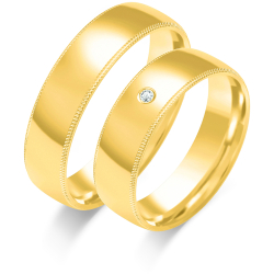 Eksklusive Vielsesringe Simply Love A232