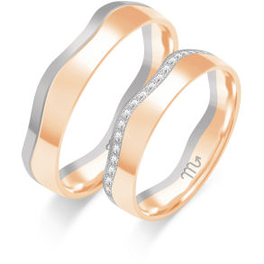 Eksklusive Vielsesringe Simply Love A239-4