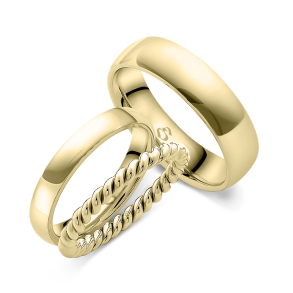 Eksklusive Vielsesringe Elegance A24S1