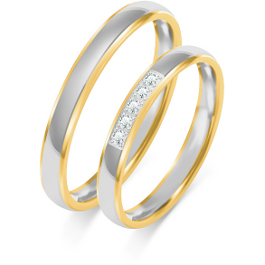 Eksklusive Vielsesringe Simply Love A240-3