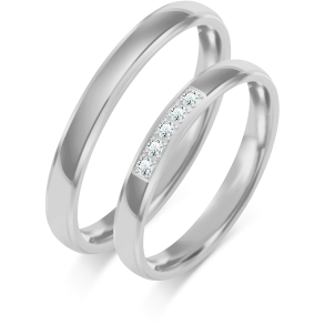 Eksklusive Vielsesringe Simply Love A240-1