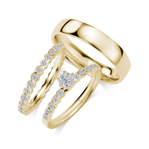 Eksklusive Vielsesringe Elegance A15F