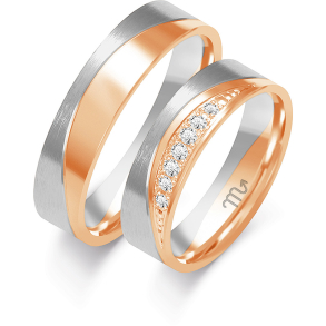 Eksklusive Vielsesringe Simply Love B103-5