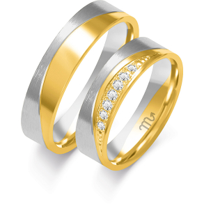 Eksklusive Vielsesringe Simply Love B103-3