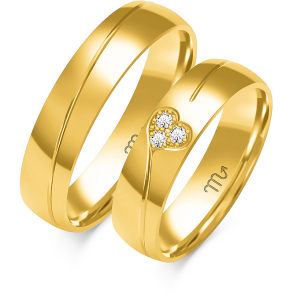 Eksklusive Vielsesringe Simply Love B104