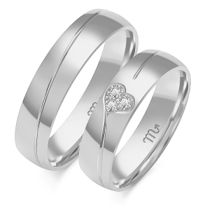 Eksklusive Vielsesringe Simply Love B104-1