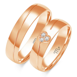 Eksklusive Vielsesringe Simply Love B104-2