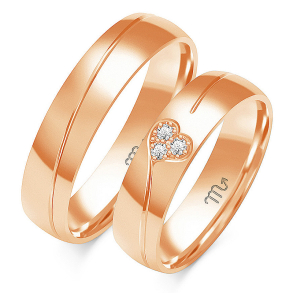 Eksklusive Vielsesringe Simply Love B104-2