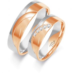 Eksklusive Vielsesringe Simply Love B107-5