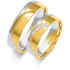 Eksklusive Vielsesringe Simply Love B107-3