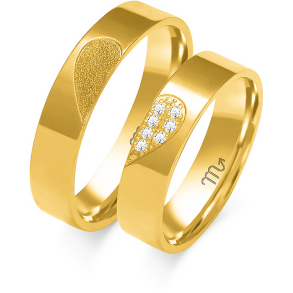 Eksklusive Vielsesringe Simply Love B110