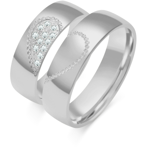 Eksklusive Vielsesringe Simply Love B114-1