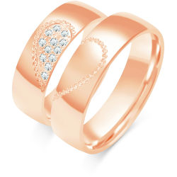 Eksklusive Vielsesringe Simply Love B114-2