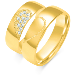 Eksklusive Vielsesringe Simply Love B114