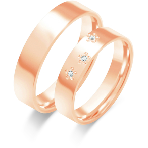 Eksklusive Vielsesringe Simply Love B116-2