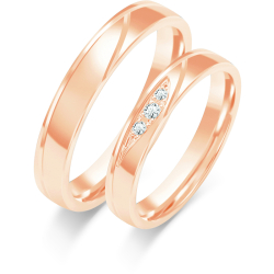 Eksklusive Vielsesringe Simply Love B118-2