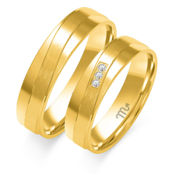 Eksklusive Vielsesringe Simply Love B206