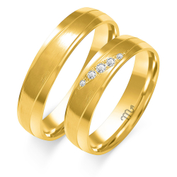 Eksklusive Vielsesringe Simply Love B208