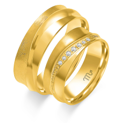 Eksklusive Vielsesringe Simply Love B214