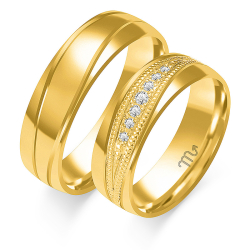 Eksklusive Vielsesringe Simply Love B215