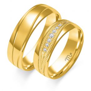 Eksklusive Vielsesringe Simply Love B215