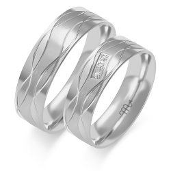 Eksklusive Vielsesringe Simply Love B218-1