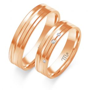 Eksklusive Vielsesringe Simply Love B220-2