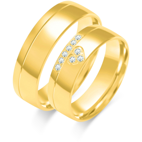 Eksklusive Vielsesringe Simply Love B221