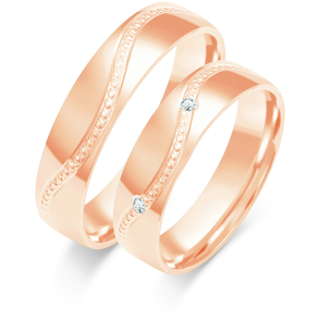 Eksklusive Vielsesringe Simply Love B224-2