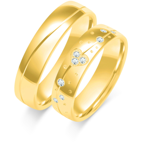 Eksklusive Vielsesringe Simply Love B225