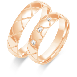 Eksklusive Vielsesringe Simply Love B238-2