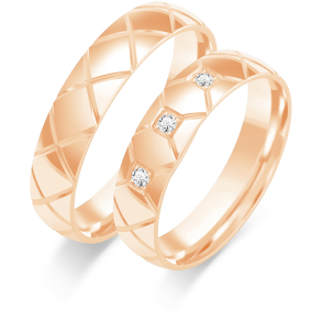 Eksklusive Vielsesringe Simply Love B238-2