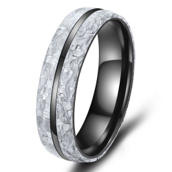 Eksklusive Vielsesringe Black Titanium BT-11