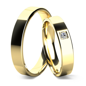 Eksklusive Vielsesringe Diamond Dreams B004-40-1