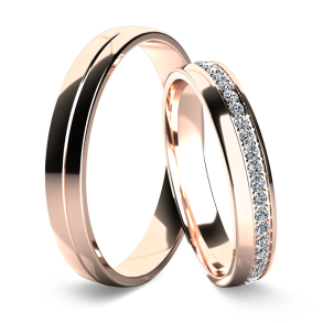 Eksklusive Vielsesringe Diamond Dreams B011-35-3